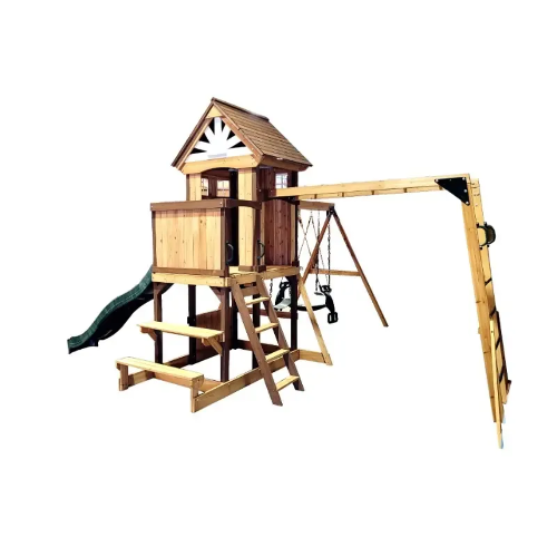 Picture of DOLPHIN PLAYGROUND MILAN WOODEN GYMSET