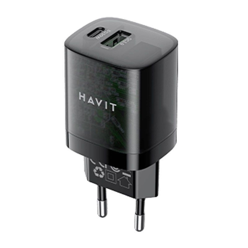 Picture of Havit Mobile series-USB charger 30W UC30 UK BLK
