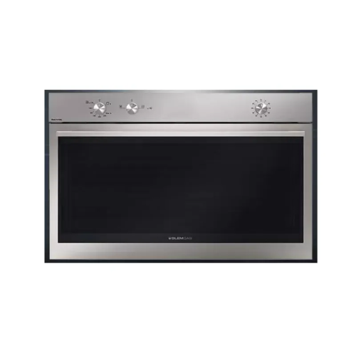 Picture of Glemgas Built-in Gas Oven 90 Cm With 2 Fans Stainless - GLGFD9W1IX