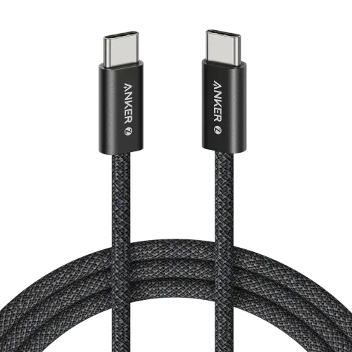 Show details for Variant: [A8060H12] Anker Cable USB-C to USB-C 240W (1.8m/6ft) -Black