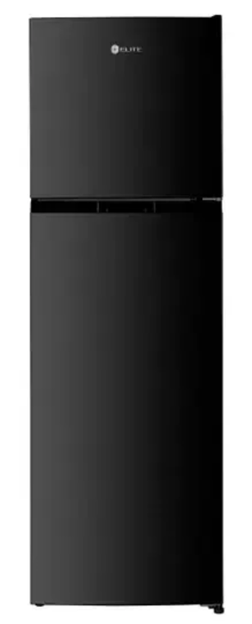 Picture of Elite Top Mount Refrigerator 267L, 9.4Cft, Electronic Control, Led Light, Recessed Handle, Wire Shelf, Lock And Key, Dark Gray - ETM320B