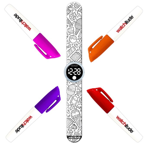 Picture of Ice Cream - Marker - Digital Slap Watch