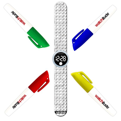Picture of Build Up - Color Me Digital Slap Watch