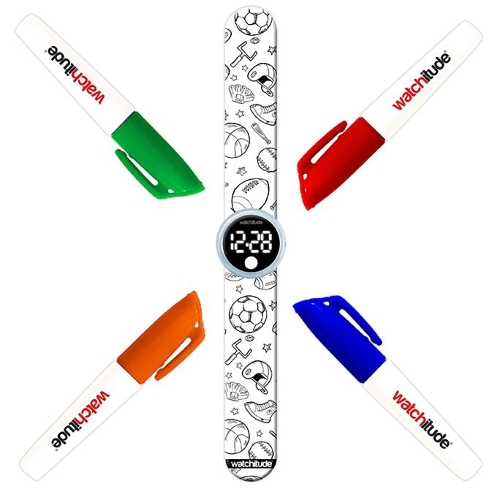 Picture of  Sports - Color Me Digital Slap Watch