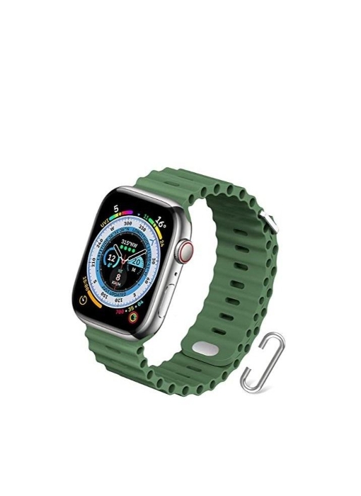 Picture of Pawa London Ocean Watch Strap Ultra/Series 8 49/45/44/42MM - Clover green