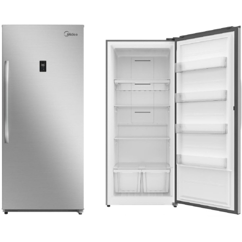 Show details for Midea Upright Freezer Refrigerator 793 Liters 28 CFT, Bru Steel - MDRU793FGE46LAE