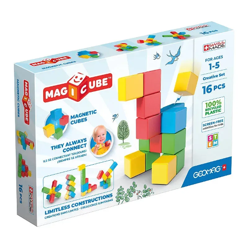 Picture of 247 Geomag Magicube Recycled Creative Set 16 pcs