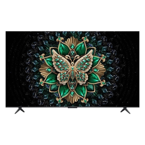 Show details for TCL 75” 4K Mini LED Google TV, 75C6K - Black