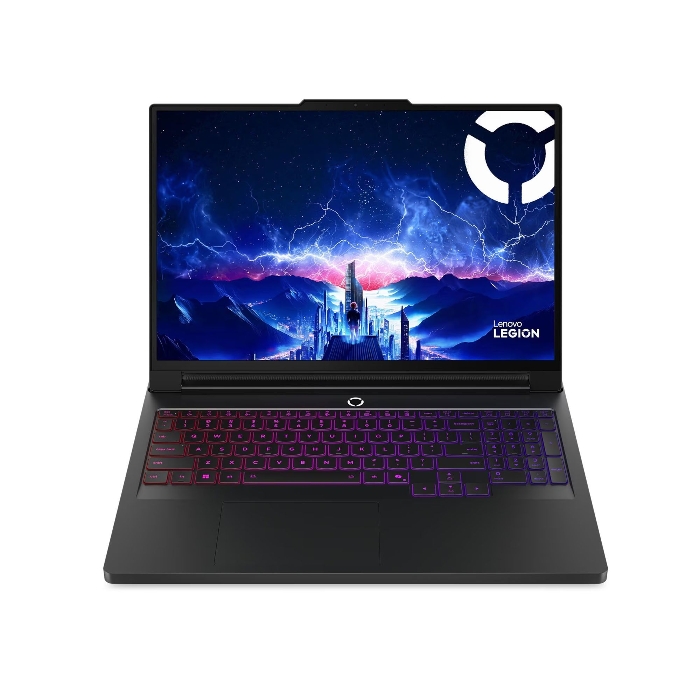 Picture of Lenovo Legion Pro 7 16IAX10H Gaming Laptop, Intel Core Ultra 9-275HX Processor, 32GB DDR5-6400 RAM, 1TB SSD NVMe, RTX 5090 24GB GDDR7 VGA, 16" (2560x1600) OLED 240Hz Display, Per-key RGB Backlit Keyboard, Windows 11 Home - Eclipse Black