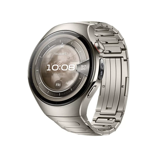 عرض تفاصيل ساعة هواوي 5 مقاس 46 مم - سوار من التيتانيوم