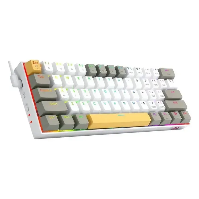 Picture of Redragon DRACONIC PRO Wired/2.4G/BT Mechanical Gaming Keyboard - (K530-YL&WT&GY-RGB-PRO)