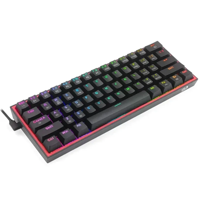Picture of Redragon K616-rgb Fizz Pro 3modes Mechanical Gaming Keyboard - Dust Proof Red