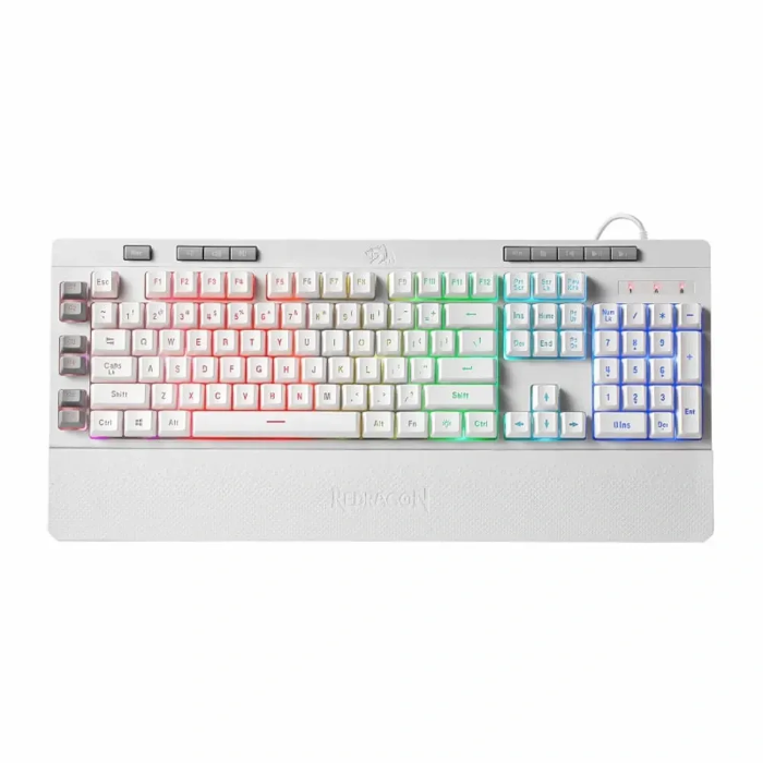 Picture of Redragon Shiva Wired Gaming Keyboard - White