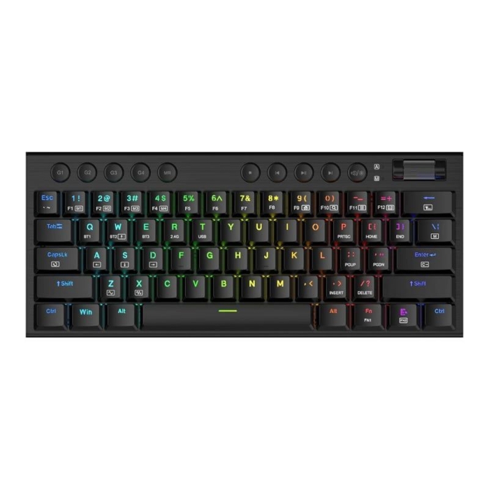 Picture of REDRAGON NOCTIS MINI PRO 61KEY WIRELESS BLUETOOTH RED SWITCH RGB LOW PROFILE 