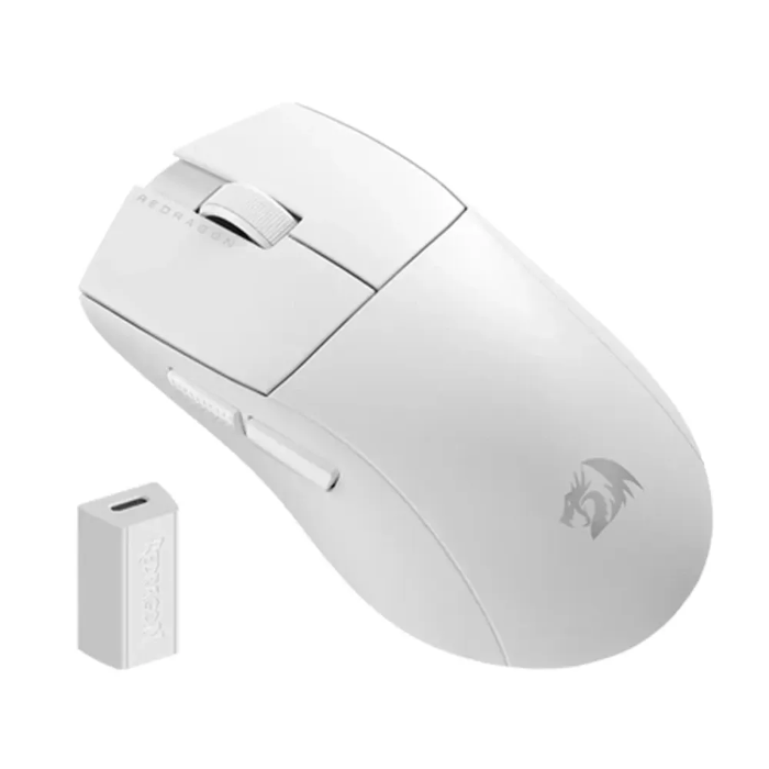 Picture of Redragon M916 Pro 4k 3-mode Wireless Gaming Mouse - White