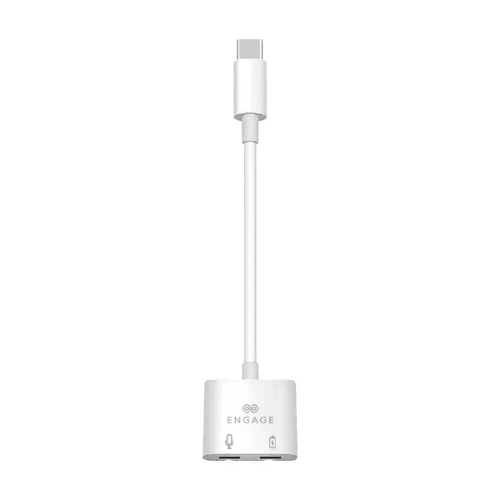 Picture of Engage USB-C To Dual USB-C Adapter Cable (Charge + Audio)