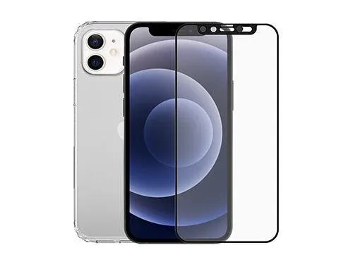 Picture of ENGAGE IPHONE 12 MINI HARD CLEAR CASE + TG WITH CAMERA PROTECTION(8954526522066)