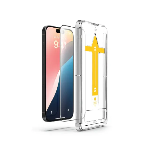 Picture of ENGAGE IPHONE 16 PRO TEMPERED GLASS SCREEN PROTECTOR W/APPLICATOR(8954526522415)