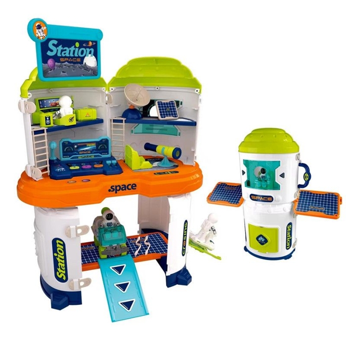 Picture of game Space Station Play Set 39*26*52.5cm,uses 2*AA battery,not included ( 008-503 )