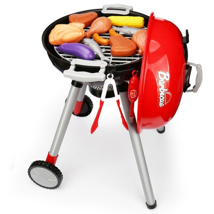 Picture of XC KID'S BARBECUE SET WITH ACTION LIGHT & SOUNDPro size:34.5*37*56cm with simulate light & sound.Not include 3*AAA batteries. ( 008-901A )
