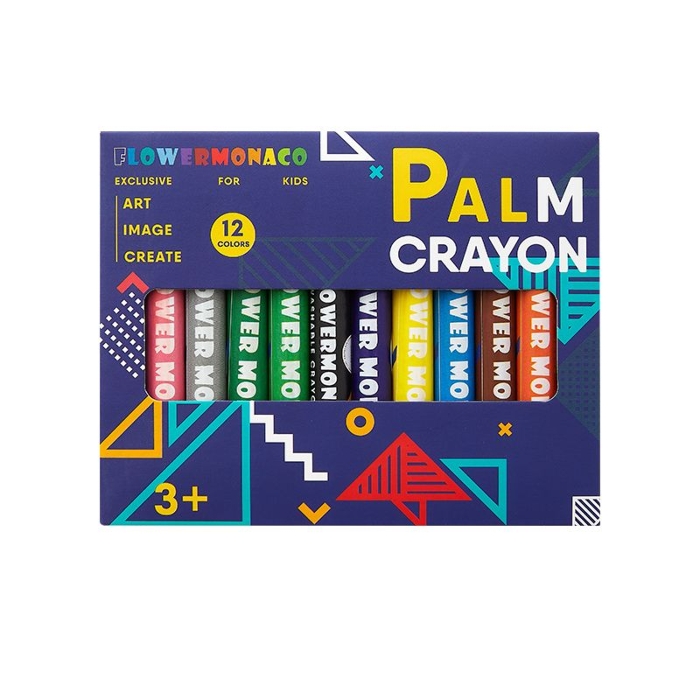 Picture of Flowermonaco Flowermonaco Palm Crayon 12color ( FM600142 )