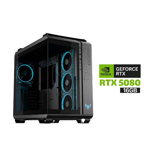 Picture of Gaming PC Ultra 9-285K Processor,ASUS ROG STRIX Z890-H WIFI 7 Motherboard,64GB D5 RAM (6000),2TB GEN-4 SSD,RTX 5080 16GB VGA,SilverStone 1000W GOLD PSU,TT L360 Liquid Cooler,Asus TUF Gaming GT502 Horizon Case,Asus 3x RGB Fans,Windows 11 Pro License