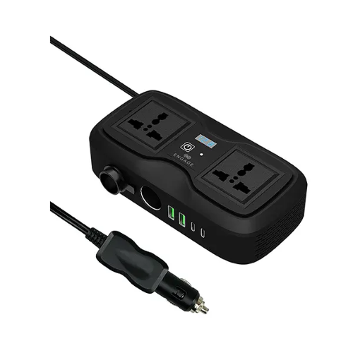 Picture of ENGAGE 200W CAR INVERTER W/ DUAL AC SOCKET / USB-C & USB-A PORTS