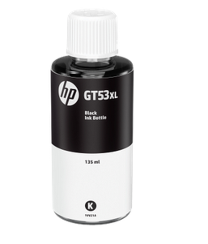 Show details for HP GT53XL Black Original Ink Bottle - 6000 Pages / 135 ml / Black Color / Ink Bottle