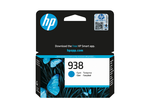 Show details for HP 938 Cyan Color - 800 Pages / Cyan Color / Ink Cartridge