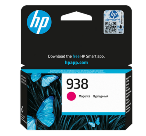 Show details for HP 938 Magenta Color - 800 Pages / Magenta Color / Ink Cartridge