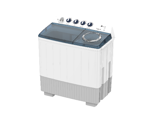 Show details for Elite Twin Tub Washing Machine 18KG, 3 Programs, Blue & Gray - ETT18BG