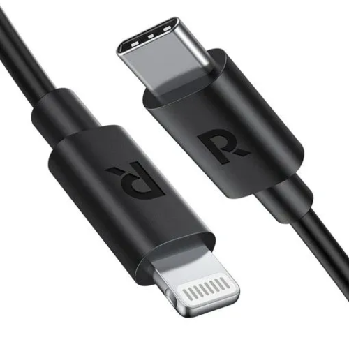 Picture of RAVPower RP-CB1020 Type-C to Lightning Cable 2m TPE Black Offline  
