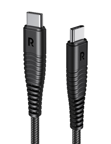 Picture of RAVPower RP-CB047 RAVPower Type-C to Type-C 3.3FT/1M Cable-Black offline