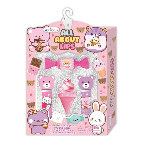 Picture of HOT FOCUS SWEETS ALL ABOUT LIPS GLOSSES SET