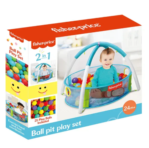 Picture of FISHER PRICE 2IN1 BABY BALL PIT AND BABY PLAYGYM WITH 35 BAL