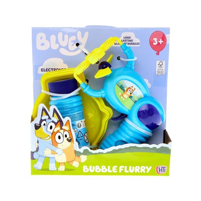 Picture of BLUEY BUBBLE FLURRY BUBBLE SOLUTION 59ML