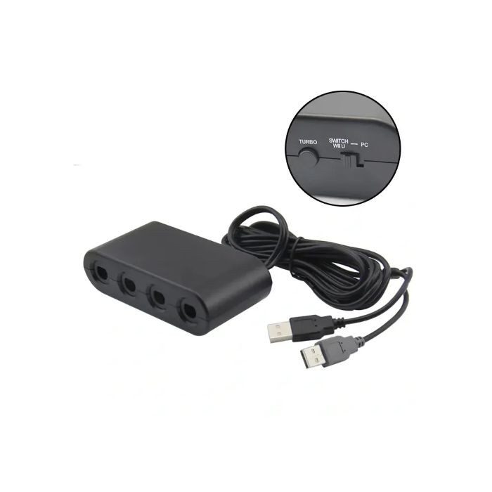Picture of GameCube Controller Adapter for Wii U/PC/Switch/Switch2