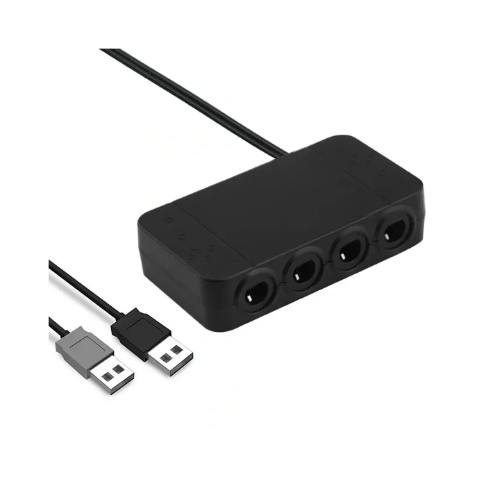 Picture of NGC Controller Converter For Switch2/Switch/Wii U/PC With Home Button/Black