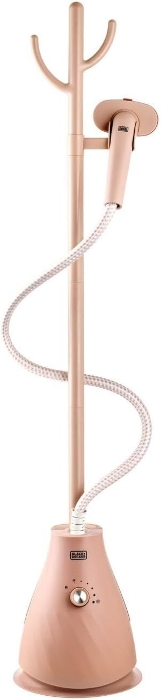 Picture of Black+Decker Vertical Garment Steamer, Single Pole, 1740W, 6 Steam Levels, 1.6L Water Tank – GST1620-B5  