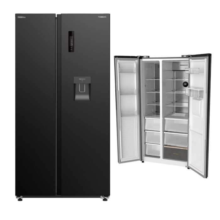 Picture of Panasonic Side By Side Refrigerator 610 Liters - Black