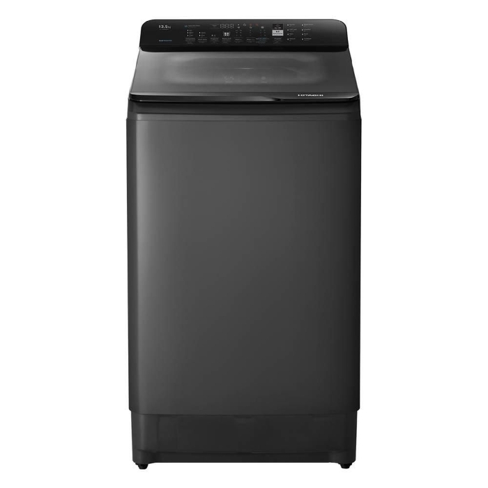 Picture of Hitachi Top Load Washer, 13.5KG, LTL H3PMVW0TGG - Dark Grey