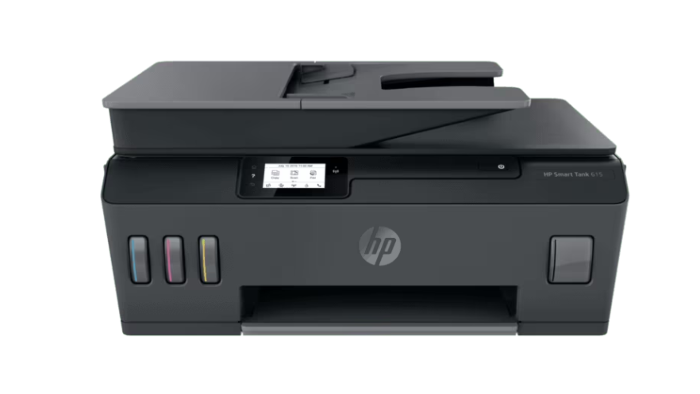 Picture of HP Smart Tank 615 Wireless AIO - 11ppm / 4800dpi / A4 / USB / Wi-Fi / FAX / Bluetooth / Color Inkjet - Printer
