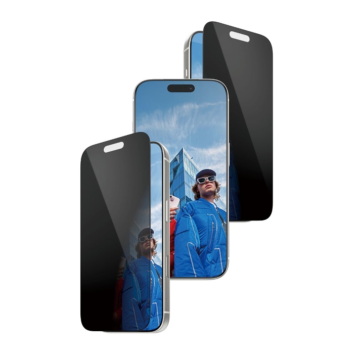 صورة واقي شاشة PanzerGlass Privacy UltraWide Fit لجهاز iPhone 17 Pro