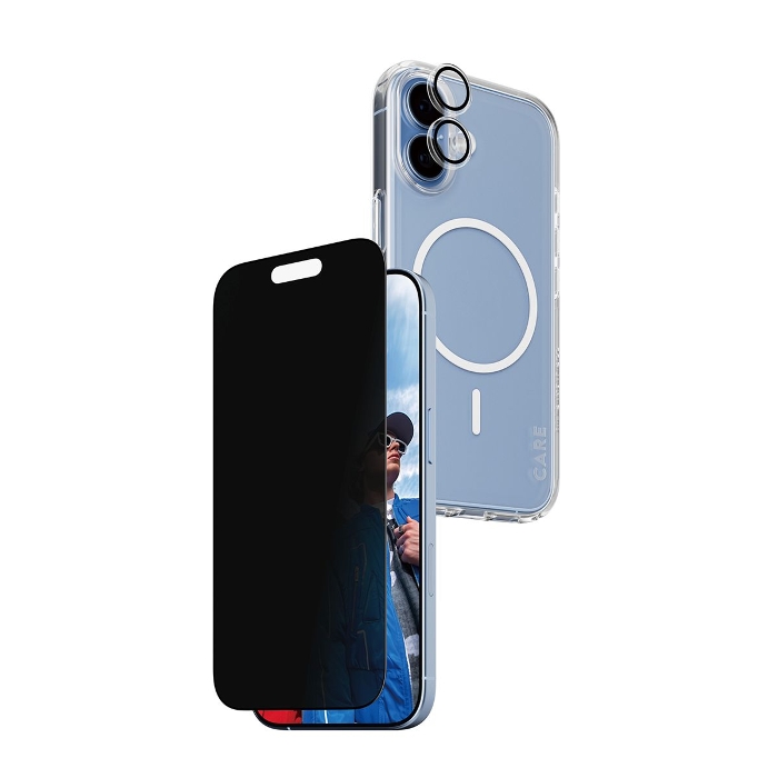 Picture of PanzerGlass® | CARE by PanzerGlass® 3-in-1 Flagship Privacy Bundle iPhone 17