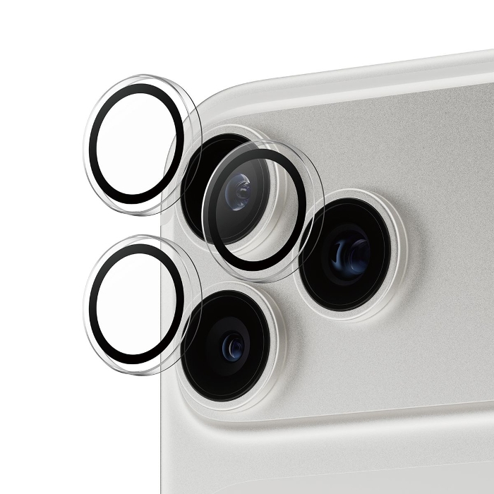 Picture of PanzerGlass® Hoops® Camera Lens Protector Transparent iPhone 17 Pro | iPhone 17 Pro Max | iPhone 16 Pro | 16 Pro Max