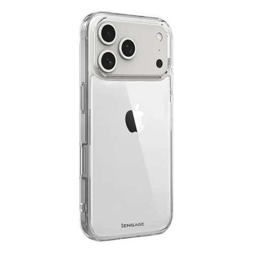 Show details for iENGAGE IPHONE 17 PRO MAX HARD CLEAR CASE