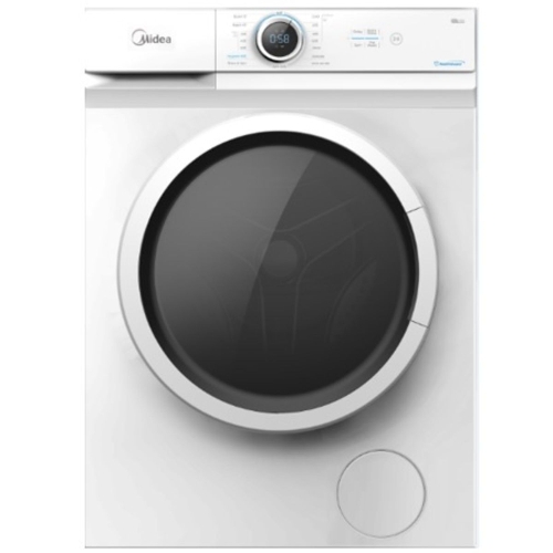 Show details for Midea Front Load Washer 6kg, White - MF100W60/W-KW