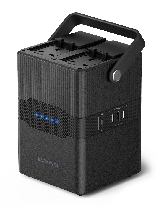 Picture of RAVPower PD Pioneer 70200mAh 300W 4-Port Power House (UK)Black Offline