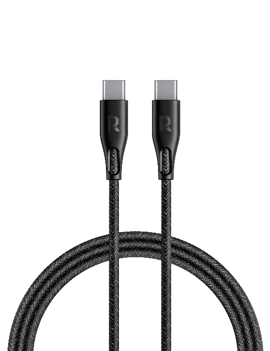 Picture of Ravpower Fast charging Type-C to -C Cable 1.2m 60W -CB1029 black
