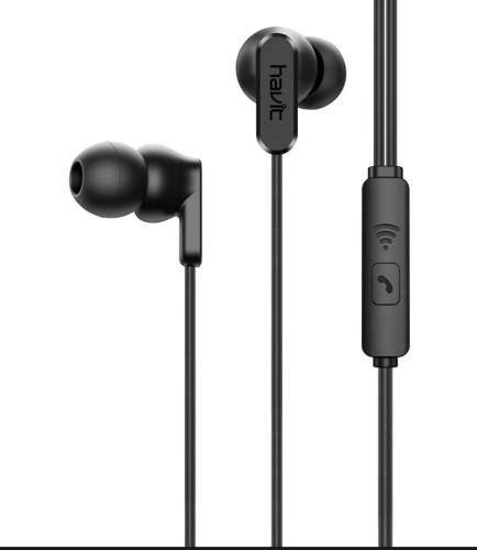 Picture of Havit E73P/Wired earphone- black